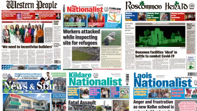 What The Local Papers Say: Tuesday's Front Pages