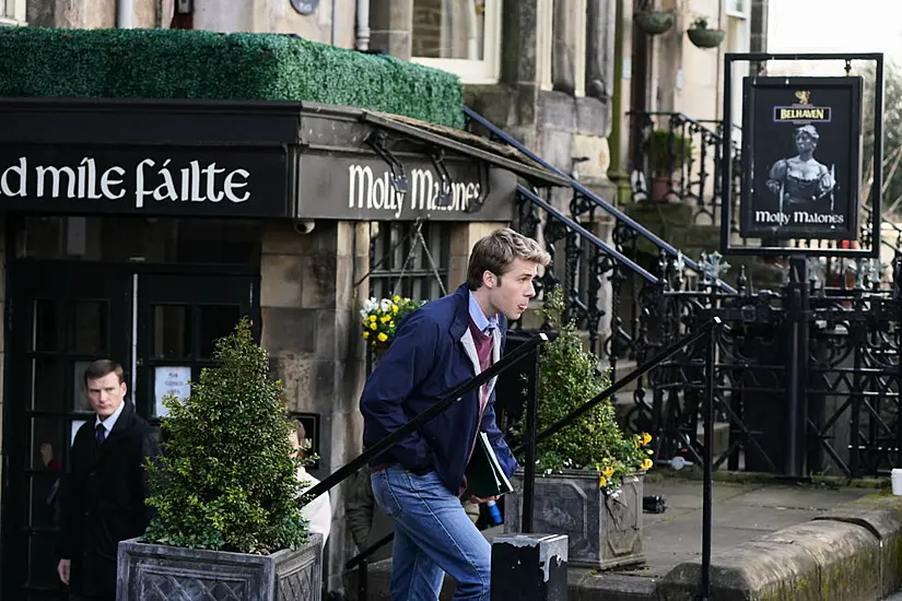 Filming Of The Crown Under Way In St Andrews, Where William Met Kate