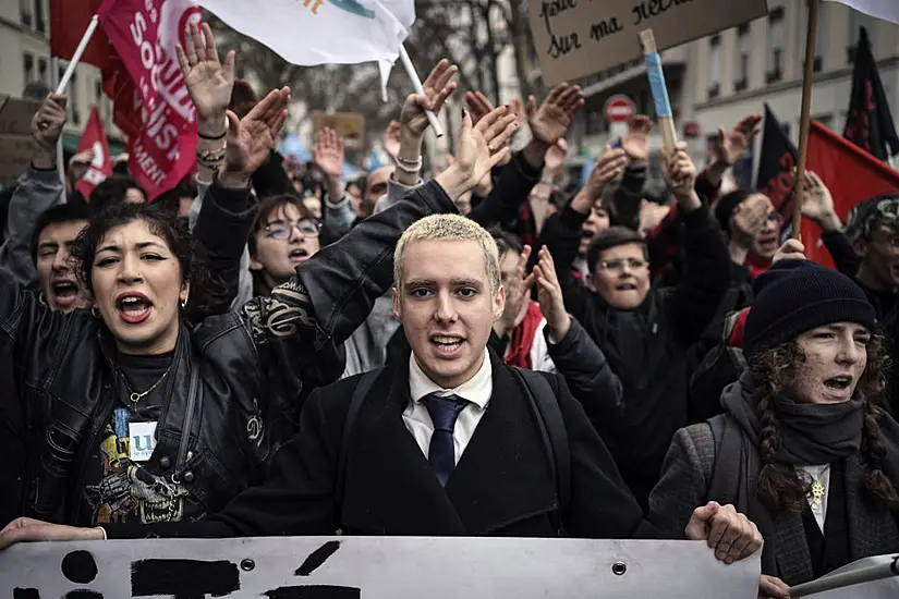 Political Tensions Amid New Protests Over French Pension Bill