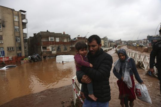 Floods Leave At Least 14 Dead In Earthquake-Affected Provinces In Turkey