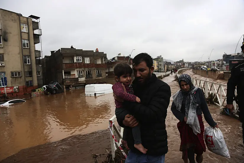 Floods Leave At Least 14 Dead In Earthquake-Affected Provinces In Turkey