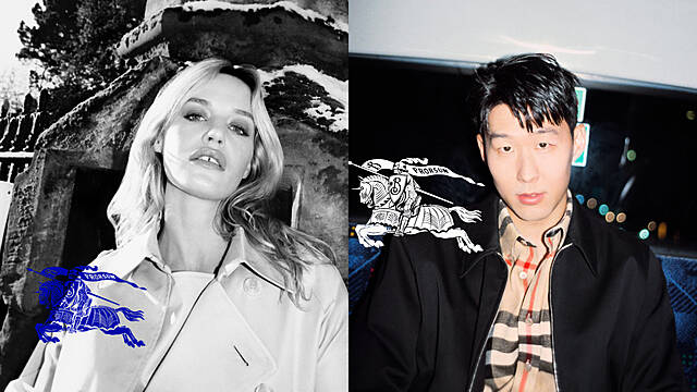 Georgia May Jagger And Son Heung-Min Star In New Burberry Images