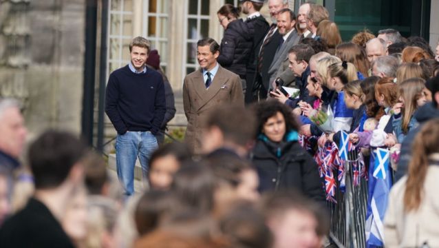 Filming Of The Crown Continues In Scottish City Where William Met Kate