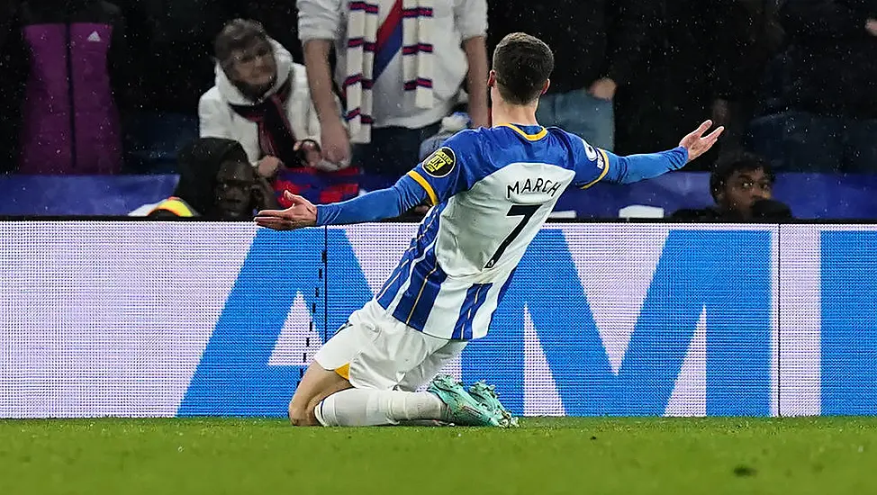 Solly March Earns Brighton Derby Victory Over Crystal Palace