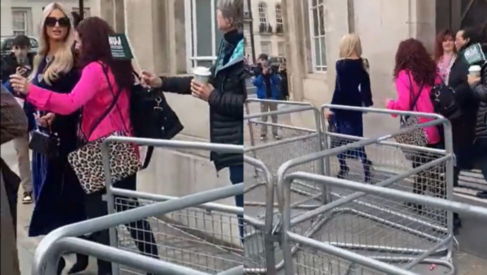 Paris Hilton Hailed A ‘Comrade’ After Surprise Appearance At Bbc Picket Line