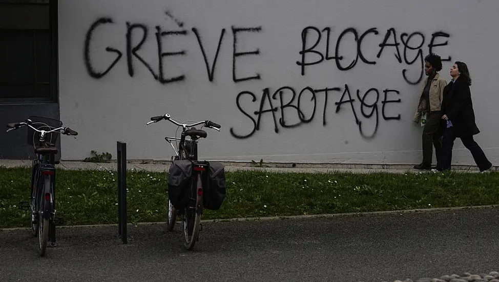 Protests Erupt In France Over Macron’s Retirement Age Push