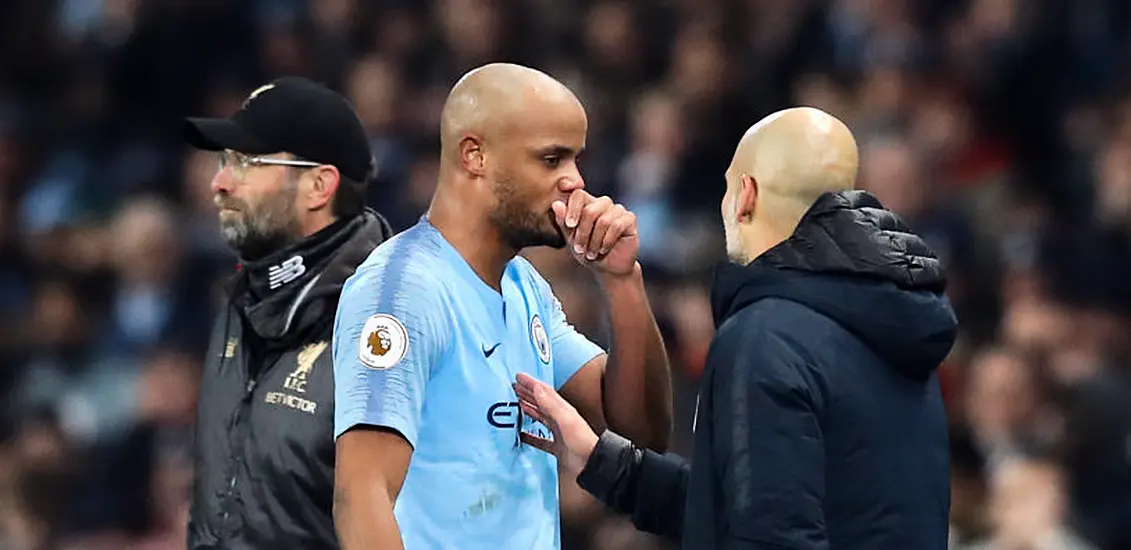 Vincent Kompany: Pep Guardiola Has To Stop Saying I Will Become Man City Boss