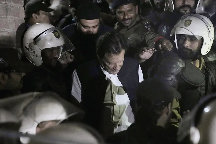 Pakistan Police Storm Home Of Former Prime Minister Imran Khan