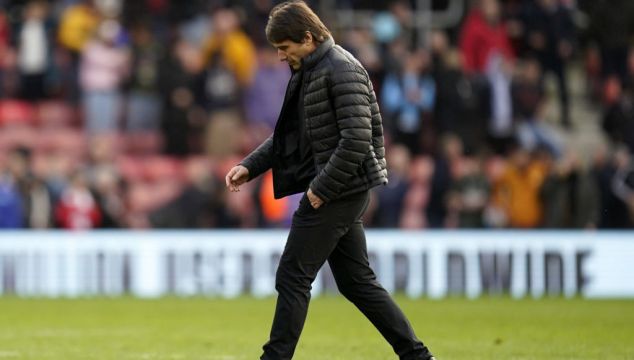 Antonio Conte Hits Out At Tottenham Players After Draw At Struggling Southampton