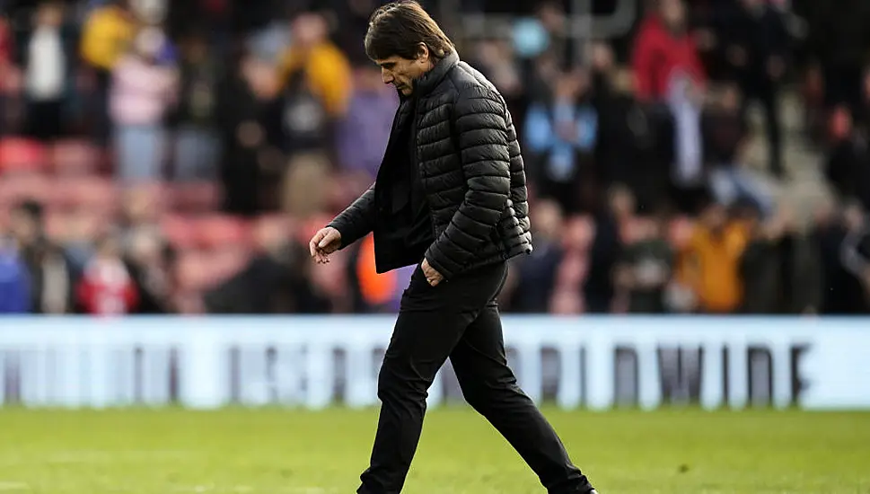 Antonio Conte Hits Out At Tottenham Players After Draw At Struggling Southampton