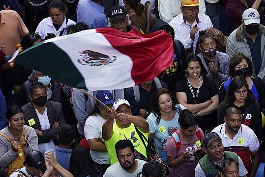 Mexican President Stages Huge Rally In Opening Salvo To 2024 Elections