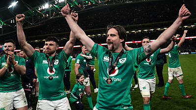 Mack Hansen Hails Andy Farrell’s Motivational Skills As Ireland Win Grand Slam