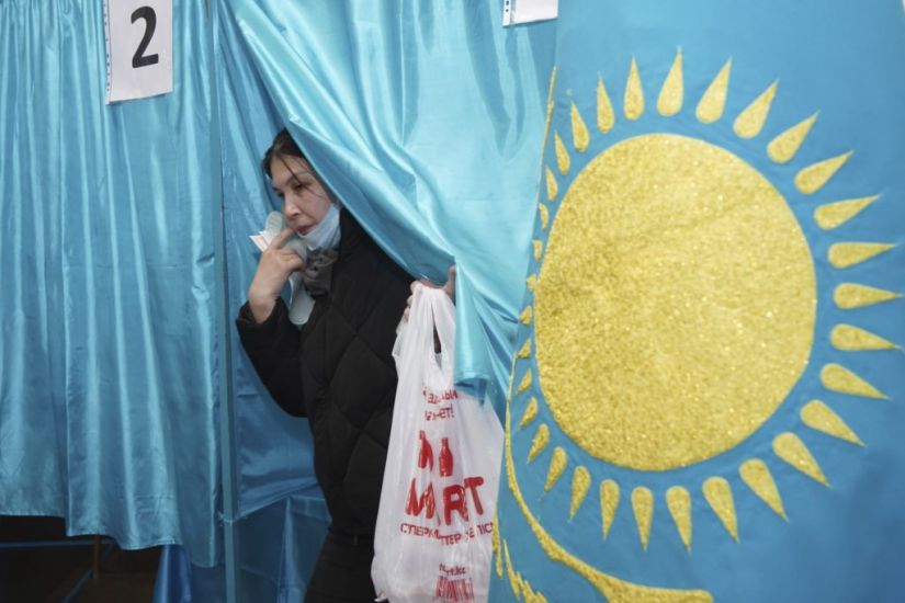 Voters Go To The Polls In New Elections Following Unrest That Shook Kazakhstan