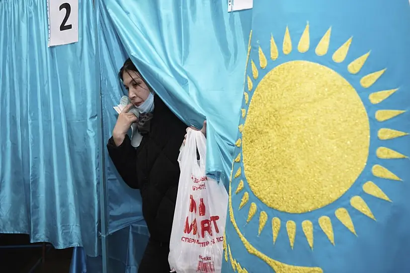 Voters Go To The Polls In New Elections Following Unrest That Shook Kazakhstan