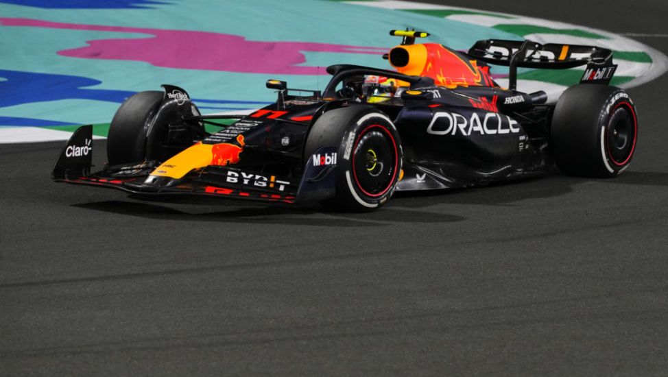 Sergio Perez Holds Off Red Bull Team-Mate Max Verstappen To Win Saudi Arabian Gp