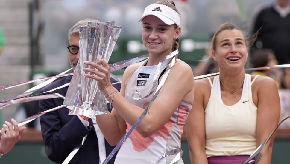 Elena Rybakina Wins In Indian Wells For First Title Since Wimbledon Success