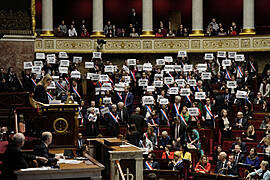 French Government Survives No-Confidence Votes Over Pension Bill