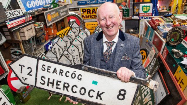 Vintage Car And 200 Irish Street Signs To Go Under The Hammer