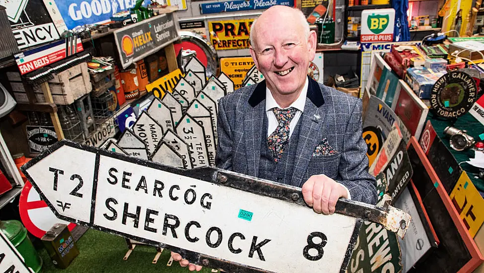 Vintage Car And 200 Irish Street Signs To Go Under The Hammer