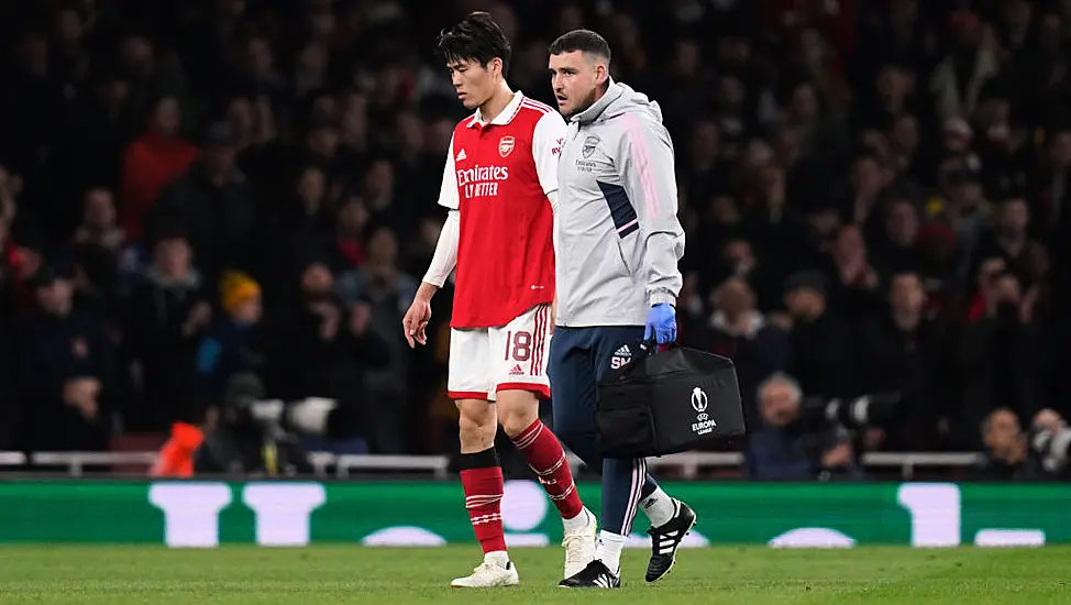 Arsenal Suffer Injury Blow As Takehiro Tomiyasu Is Ruled Out For The Season