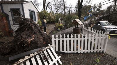 California Hit By Powerful Pacific Storm