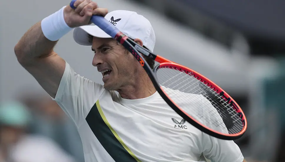 Andy Murray Suffers First-Round Exit At Miami Open