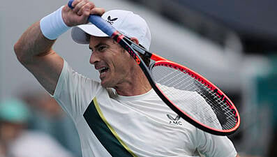 Andy Murray Suffers First-Round Exit At Miami Open