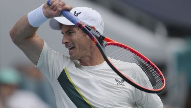 Andy Murray Suffers First-Round Exit At Miami Open