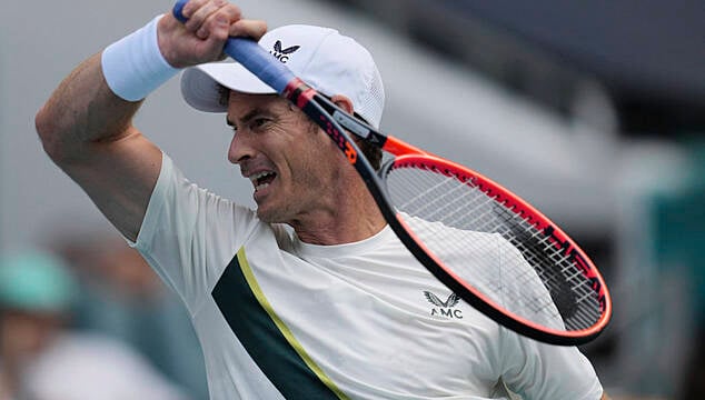 Andy Murray Suffers First-Round Exit At Miami Open