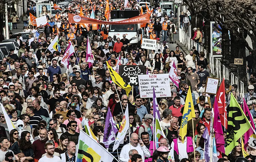 Anger At Macron Mounts As French Unions Hold New Protests