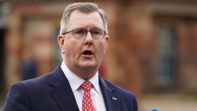Jeffrey Donaldson Took Decision To Withdraw First Minister With ‘Great Reluctance’