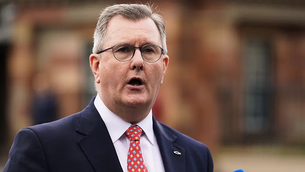 Jeffrey Donaldson Took Decision To Withdraw First Minister With ‘Great Reluctance’