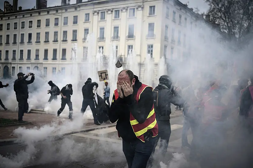 French Unions Call New Pension Protests To Coincide With Visit Of Britain's King Charles