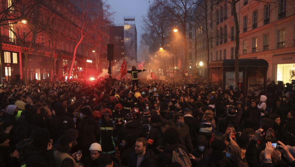 Violent French Pension Protests Erupt As 1 Million Demonstrate