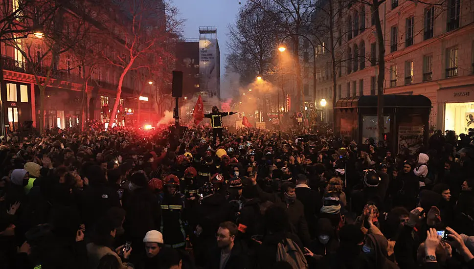 Violent French Pension Protests Erupt As 1 Million Demonstrate