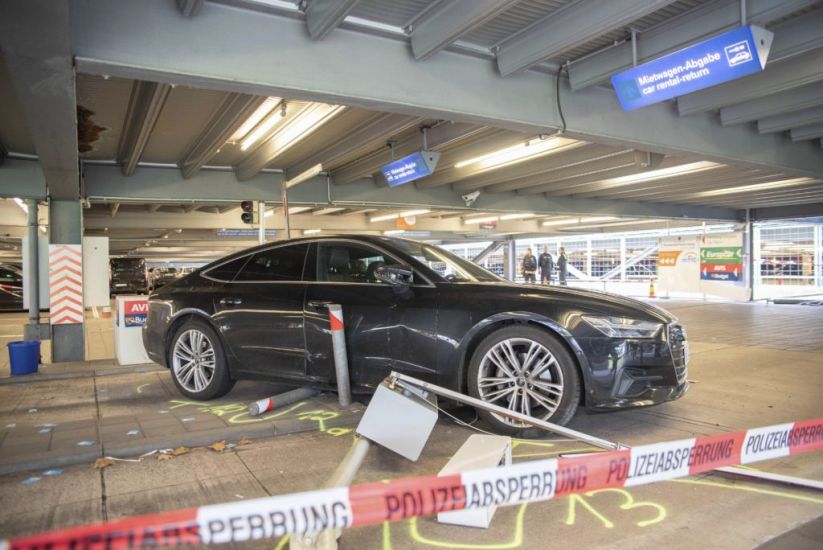 Man Drives At Pedestrians In Airport Garage In Germany