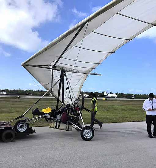 Two Cuban Migrants Arrive At Florida Airport On Hang Glider After 90-Mile Trip