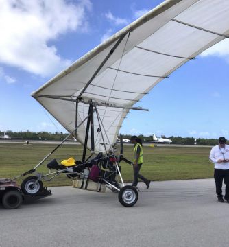 Two Cuban Migrants Arrive At Florida Airport On Hang Glider After 90-Mile Trip