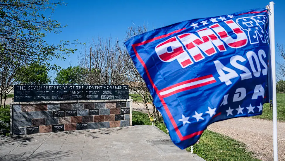 Trump Loyalists Decry 'Witch Hunt' At Waco Election Rally