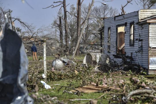 Biden Declares Emergency As Crews Dig Through Deep South Tornado Wreckage