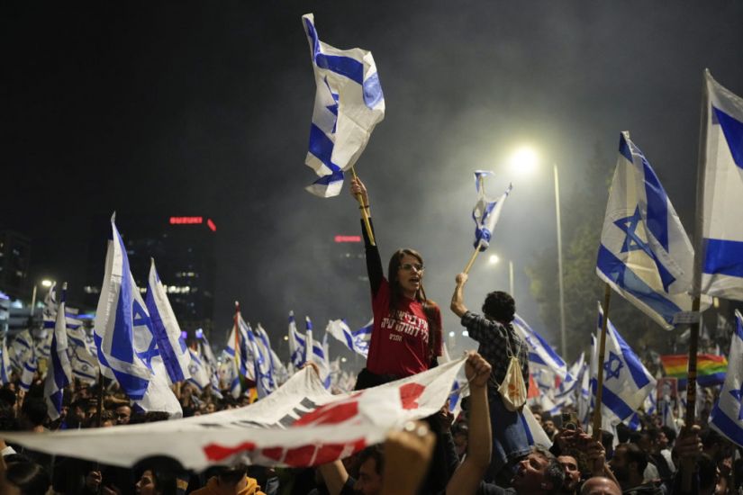 Opposition To Netanyahu Plan Mounts As Unions Launch Strike In Israel