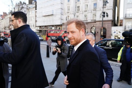 Prince Harry Arrives In Uk For High Court Fight On 'Information Misuse'