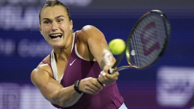 Aryna Sabalenka Marches On In Miami With Win Over Marie Bouzkova