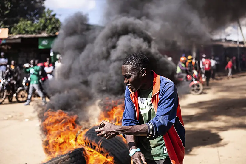 Kenyan Anti-Government Protesters March In Nairobi