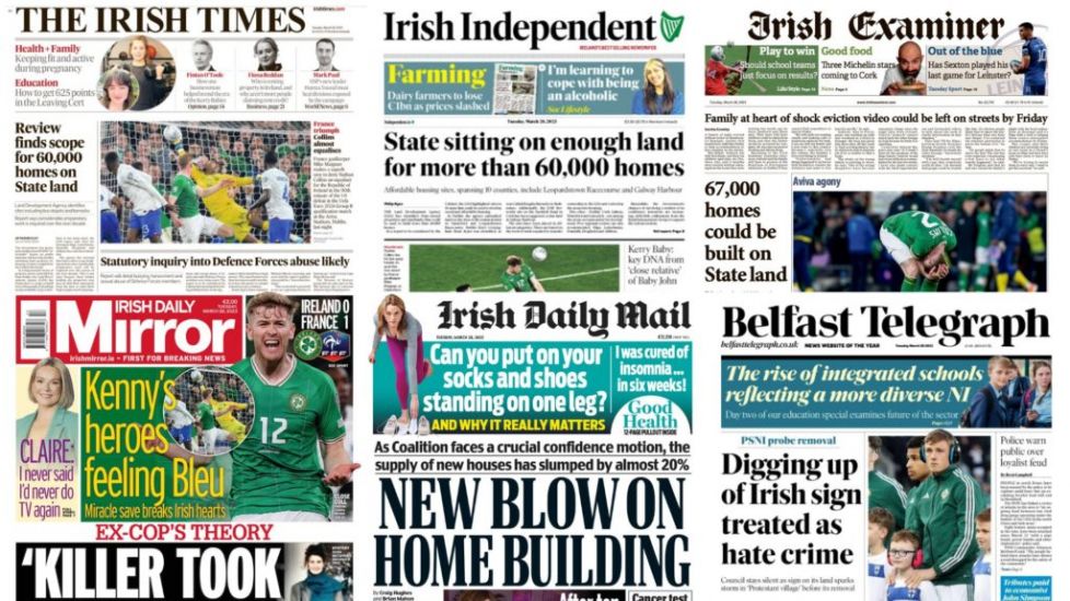 What The Papers Say: Tuesday's Front Pages