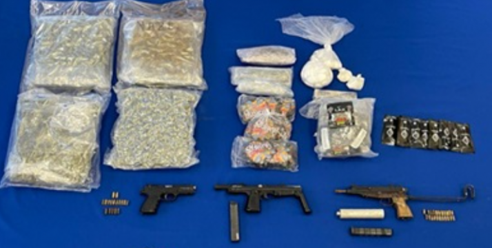 Firearms, Ammunition And Drugs Seized In Dublin