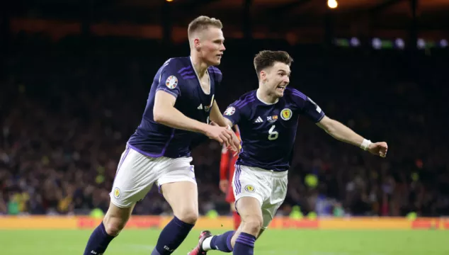 Mctominay At The Double Again As Scotland Stun Spain To Top Group A