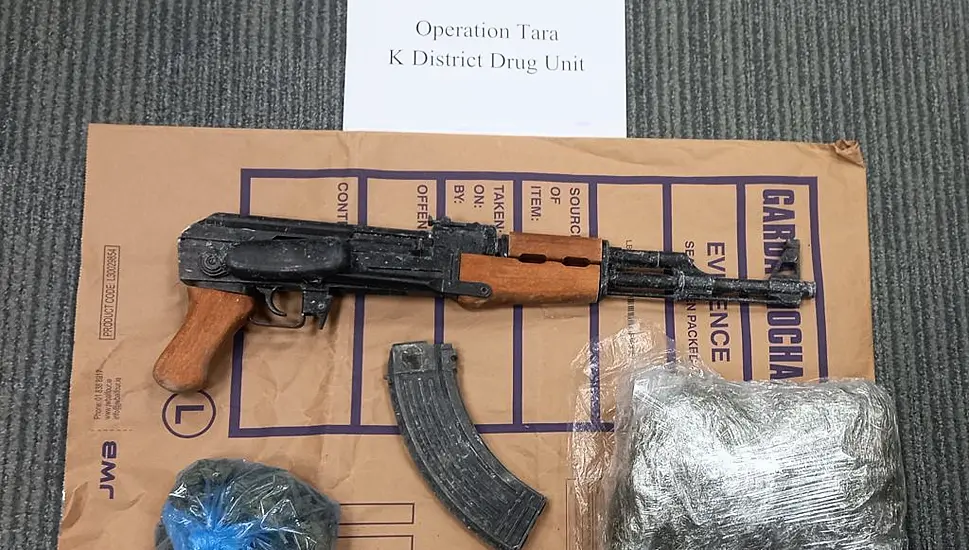 Gardaí Seize Ak-47 And Cannabis Worth €12,000 In Finglas