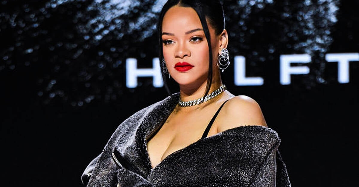 Rihanna ‘echoes’ Karl Lagerfeld ahead of Met Gala with black and white ...