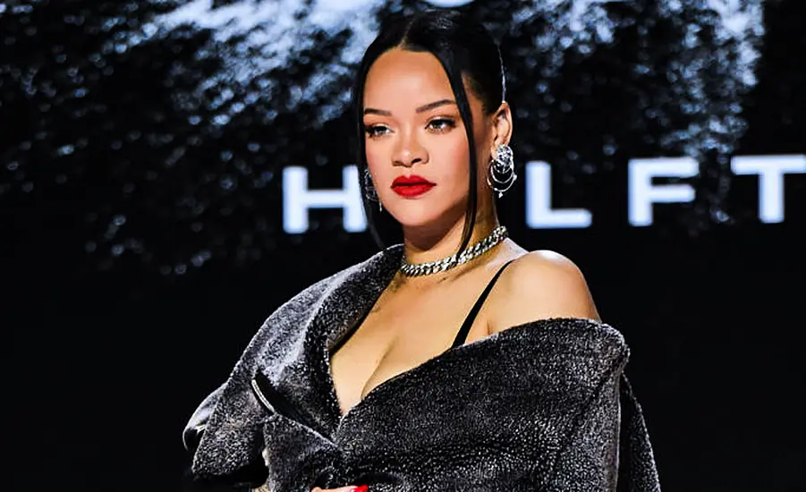 Rihanna ‘Echoes’ Karl Lagerfeld Ahead Of Met Gala With Black And White Fur Look